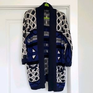 Lucky Brand Open Long Cardigan Sweater